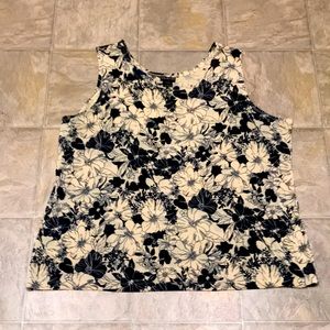 Citiknits slinky tank top. 1X. EUC.